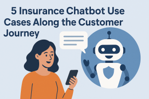 Read more about the article 5 Insurance Chatbot Use Cases Along the Customer Journey