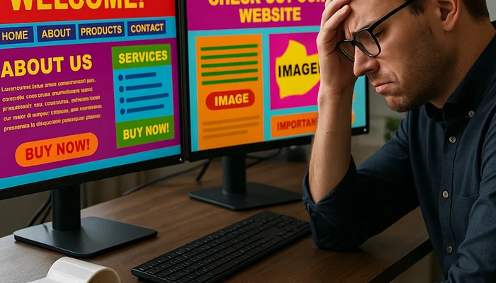 Read more about the article Mistakes To Avoid In Your Web Design