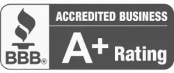 Better Business Bureau A rating badge for BoxMark Digital
